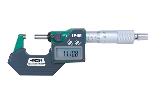 Waterproof Digital Outside Micrometers (Without Data Output)