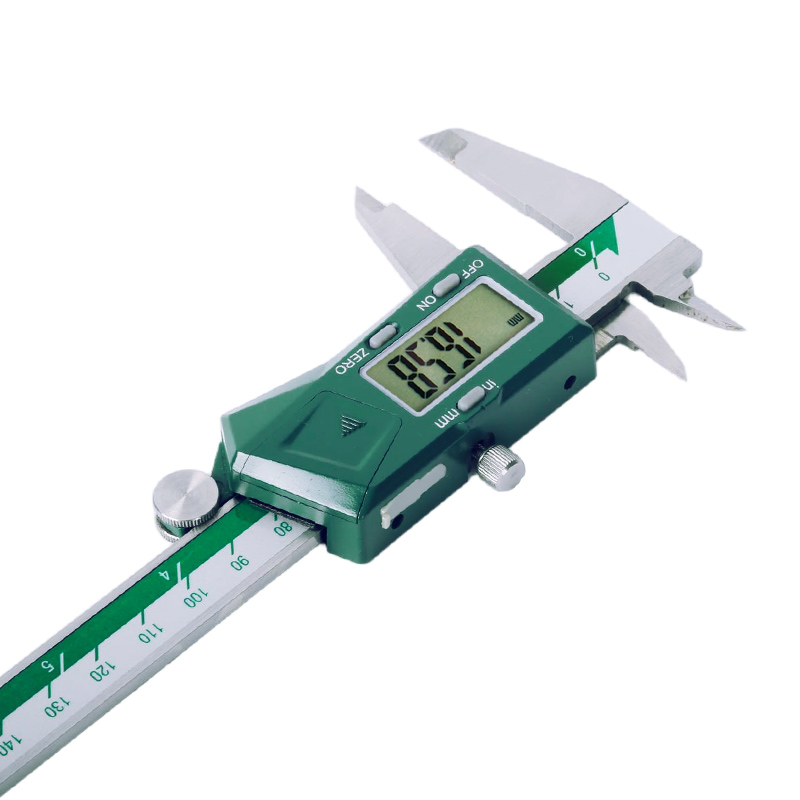 Digital Calipers With Round Depth Bar