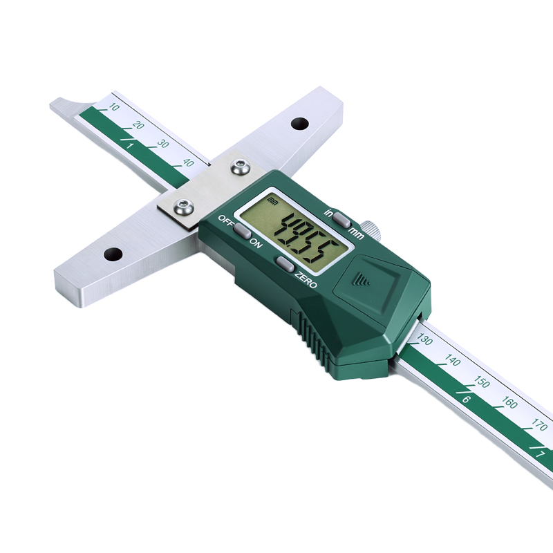 Digital Depth Gauges With Mounting Holes For Extension Base