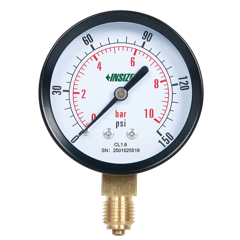 Bourdon Tube Pressure Gauges (Dry)