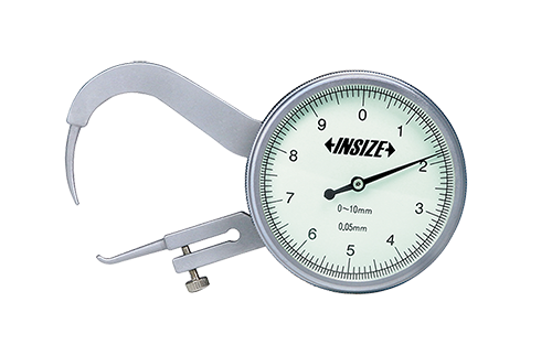 Thickness Gauge With Pointed Tips